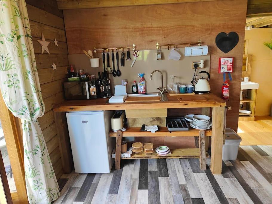 Little Swelle Cabin With Awesome Sea Views Poundstock Exterior photo